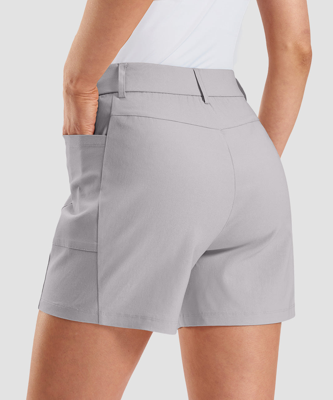 Mid Rise Patch Pocket Short 5'' - Image 23