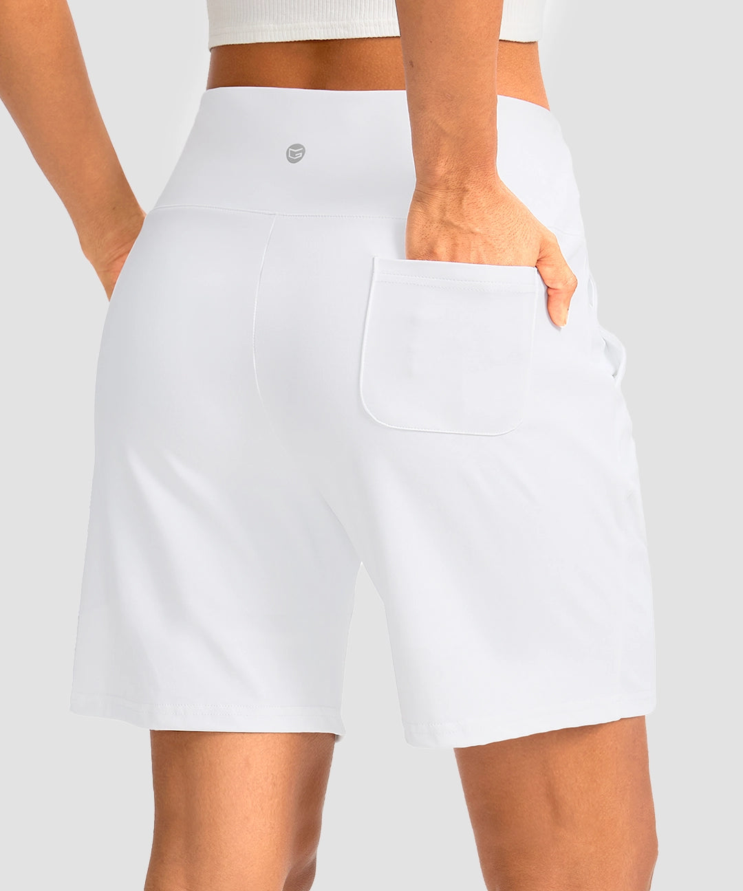 Elastic Waist Bermuda Shorts 5''/7''/9'' - Image 19