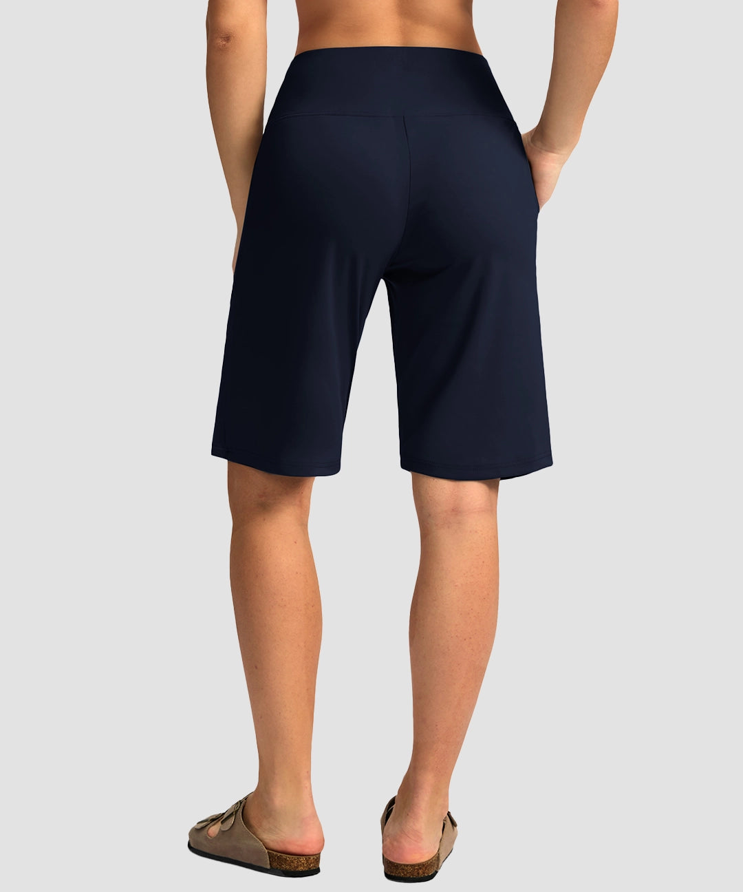 Drawstring Stretchy Bermuda Short 11'' - Image 11