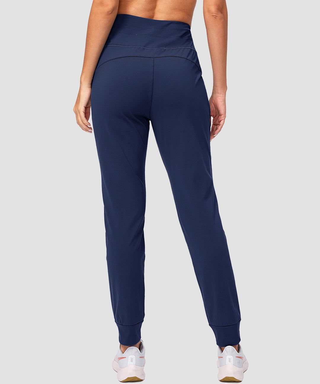 High Rise Fleece-Lined Jogger - Image 8