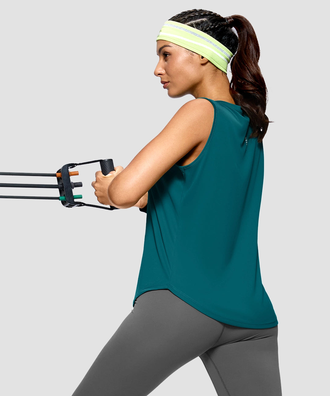 Reflective Back Curved Hem Tank - Image 19