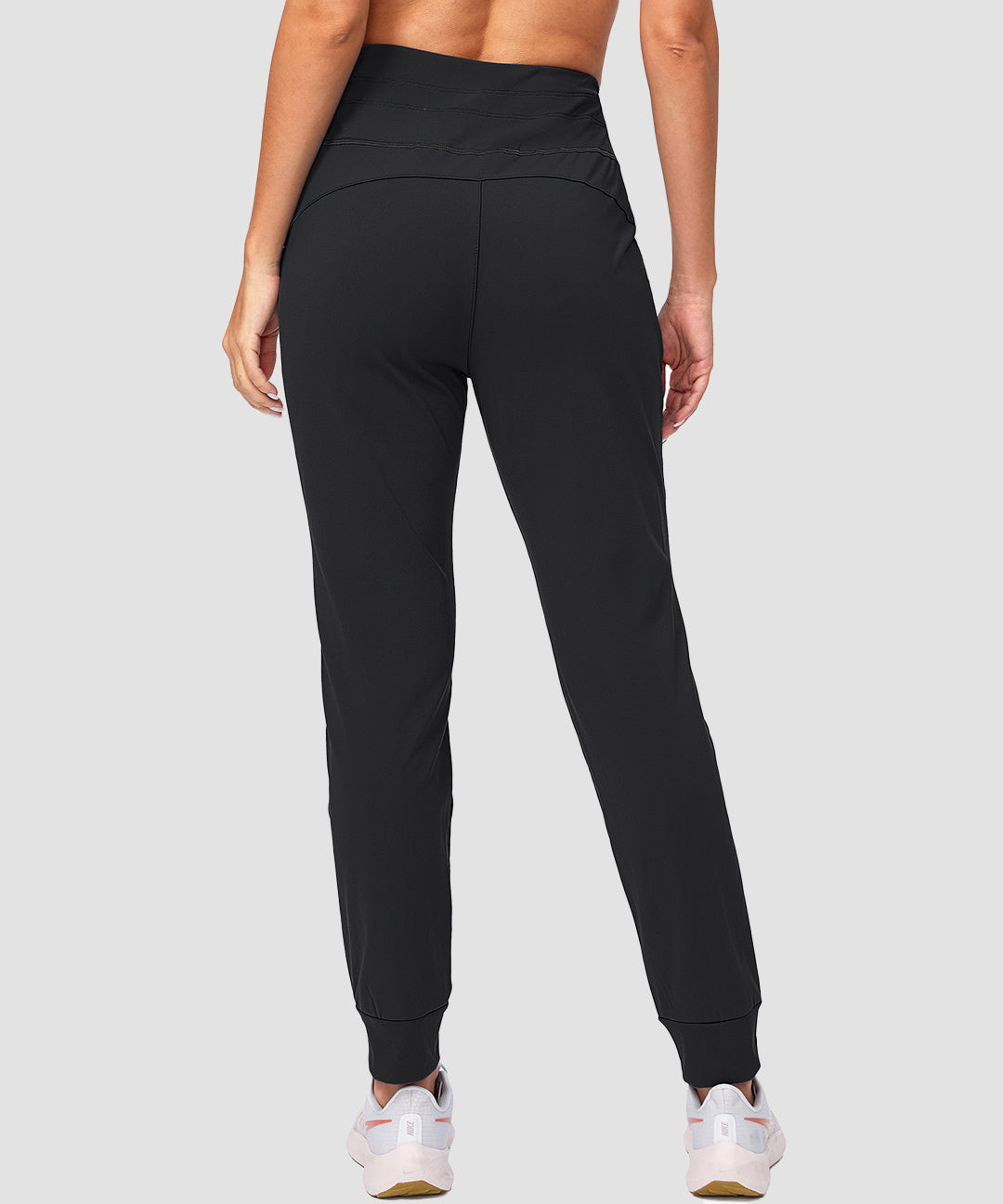 High Rise Fleece-Lined Jogger - Image 5