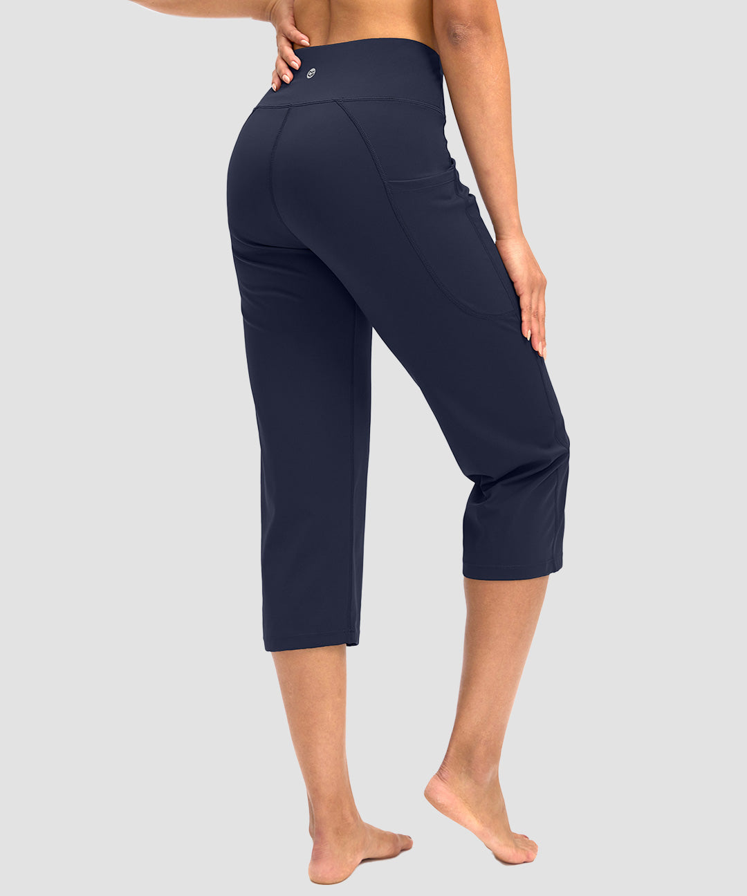 High Waist Straight Capri - Image 7
