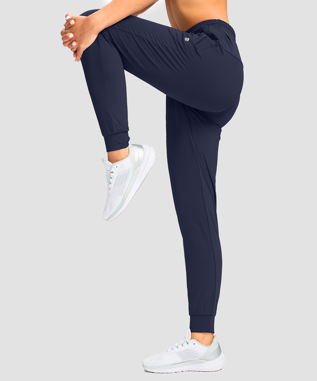 Elastic Waist Zip Pockets Jogger - Image 17