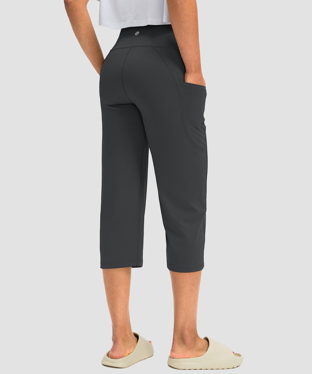 High Waist Straight Capri - Image 15