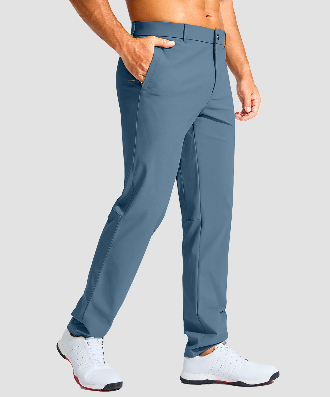 Button-up Zip Pocket Slim Fit Pant - Image 6