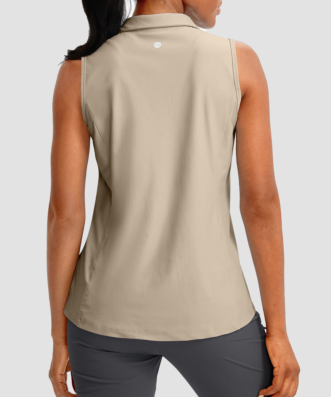Polo Neck Slim Fit Tank Top - Image 19