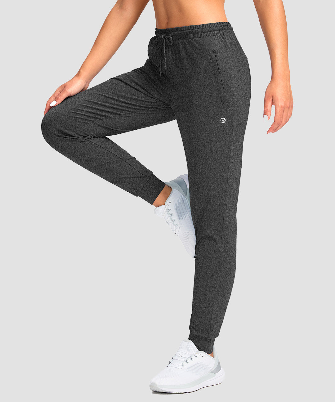Elastic Waist Zip Pockets Jogger - Image 21