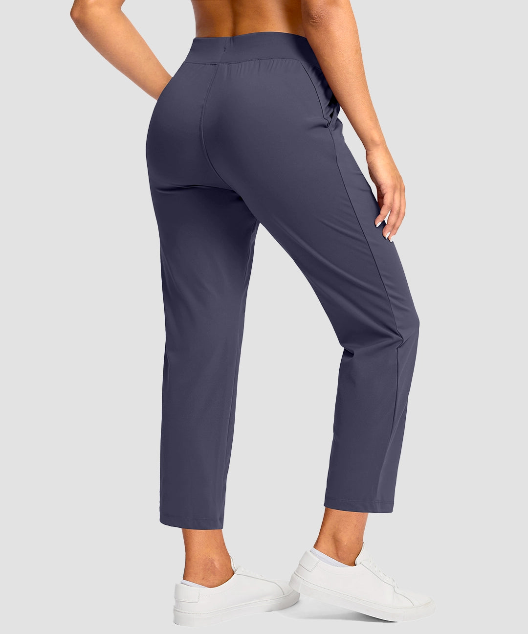 Drawstring With Pockets Ankle Pant - Image 3