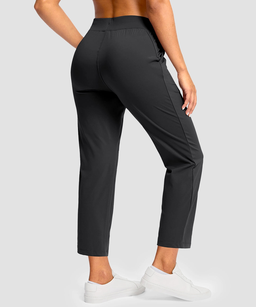 Drawstring With Pockets Ankle Pant - Image 7
