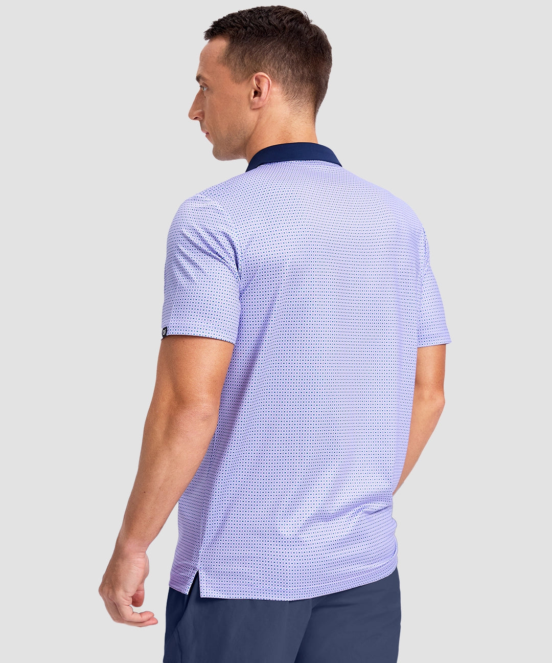 Sun Protection Printed Golf Polo - Image 18