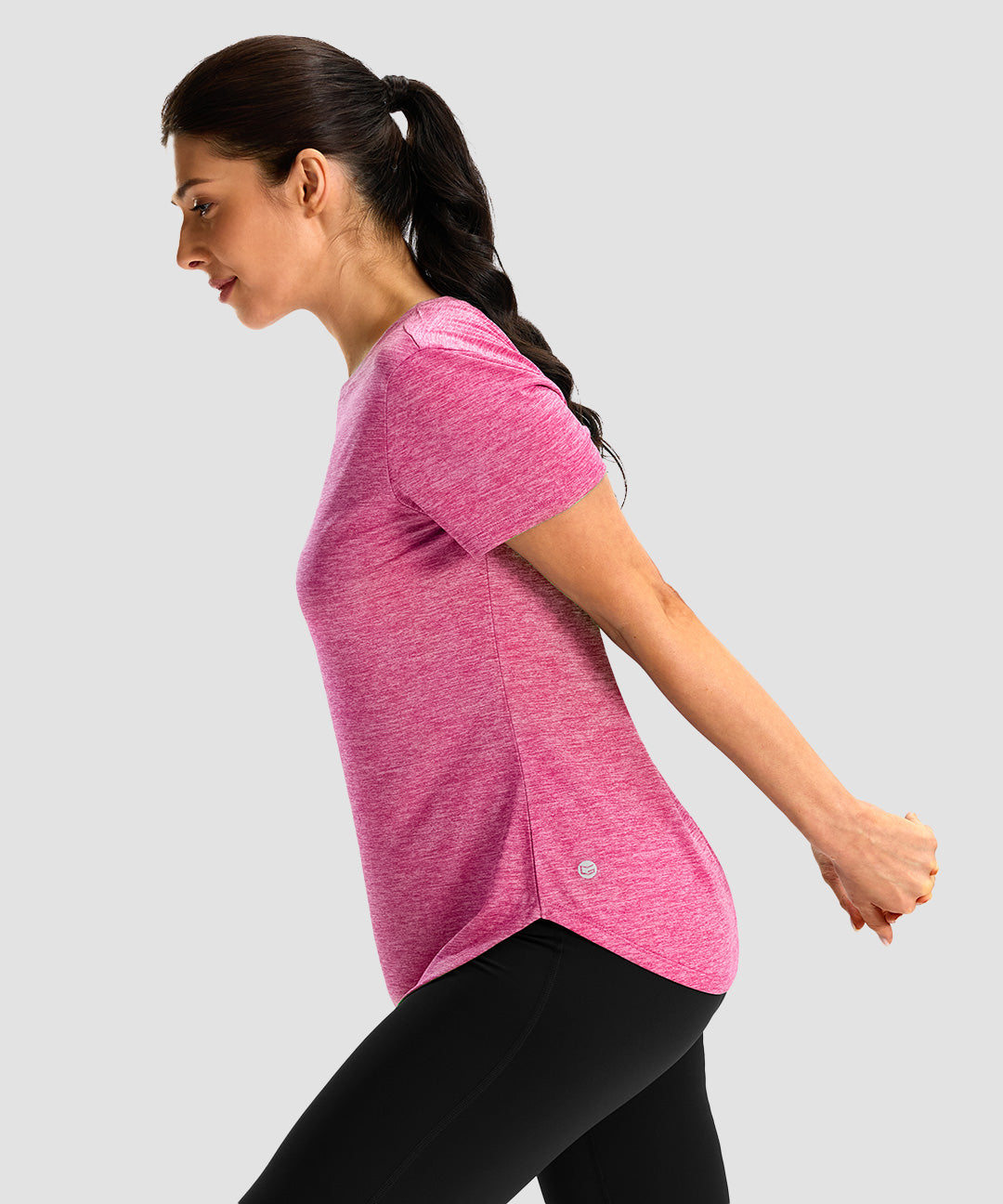 Lightweight Curved Hem Short Sleeve - Image 14