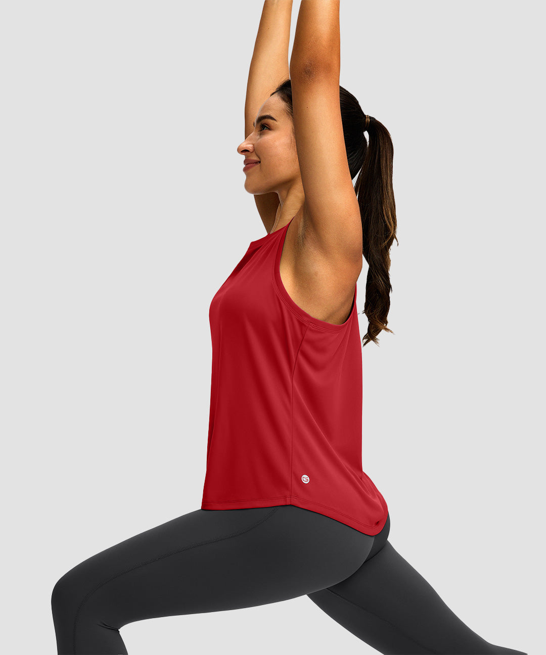 Loose Fit Racerback Tank Top - Image 22