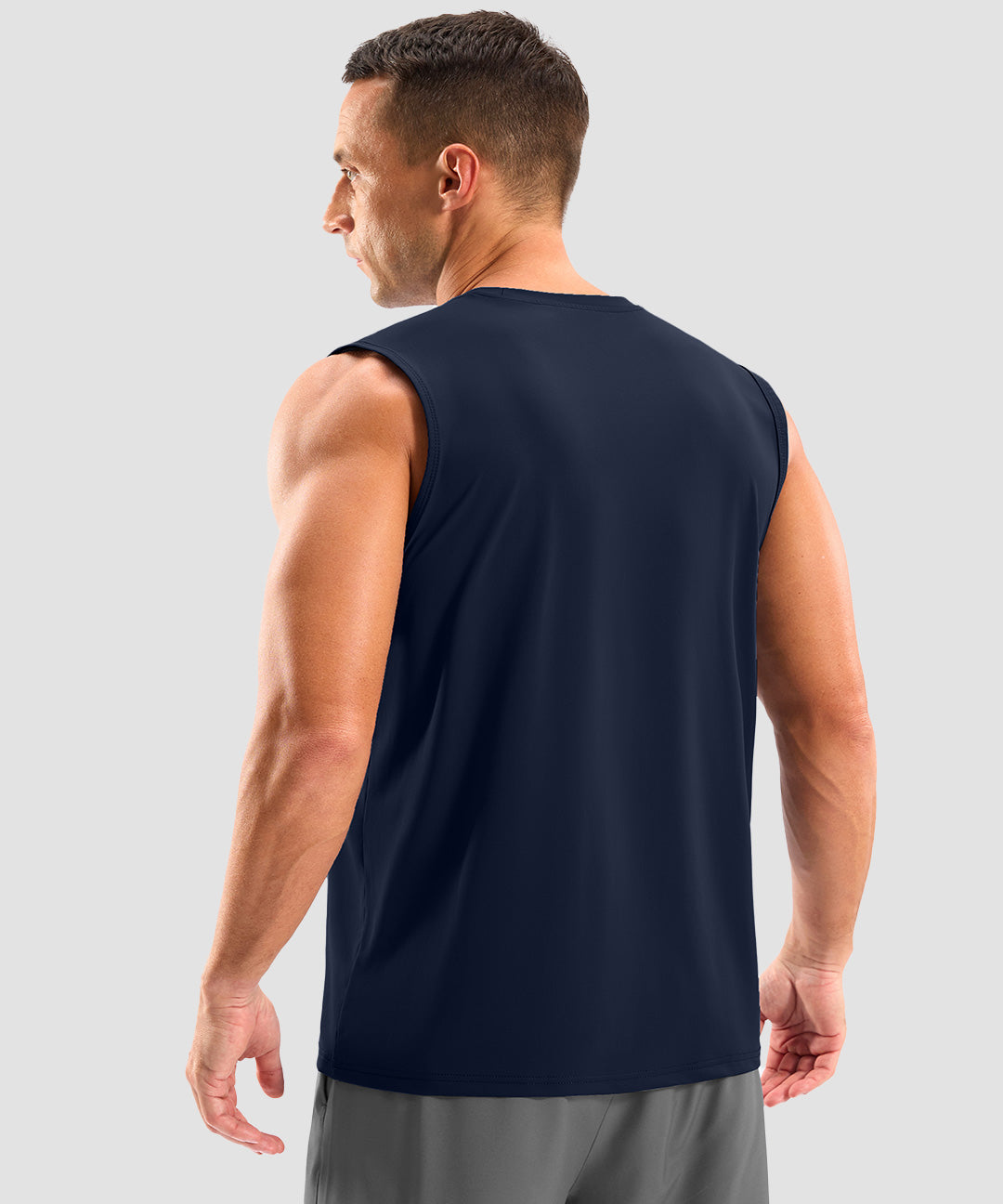 Crew Neck Tank Top - Image 14