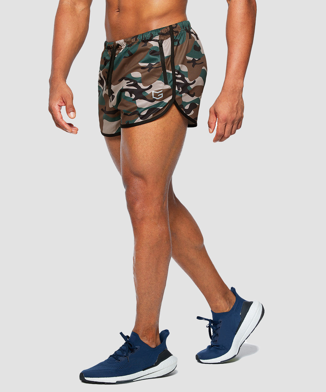 Side Slit Zipper Pockets Lined Short 3'' - Image 28