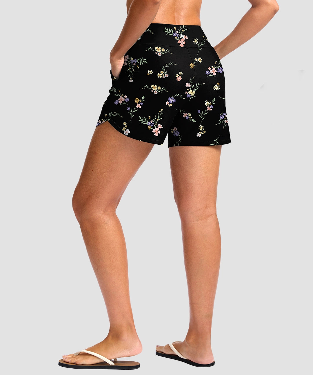 Sun Protection V-slit Lined Short 5'' - Image 3
