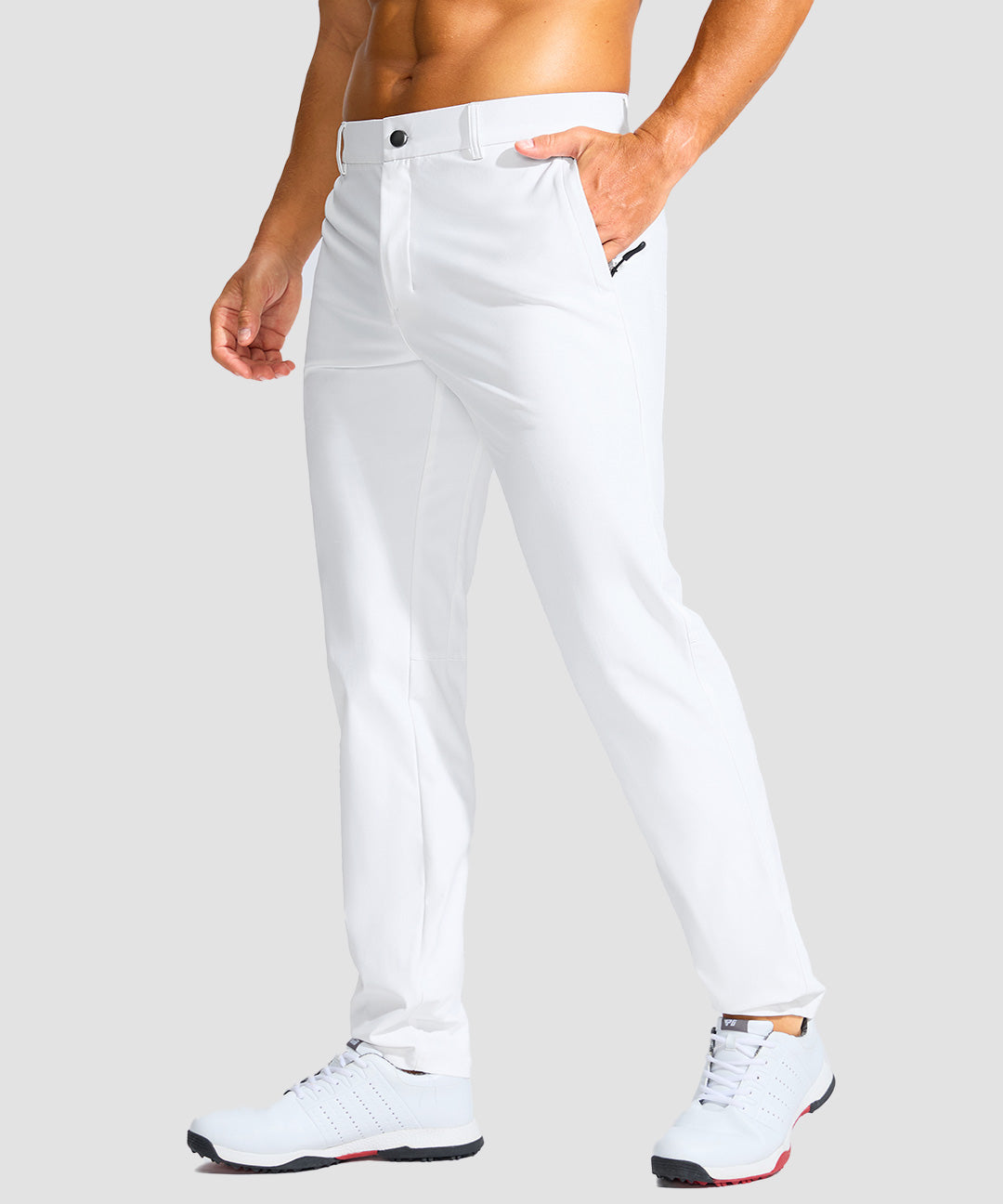 Button-up Zip Pocket Slim Fit Pant - Image 30