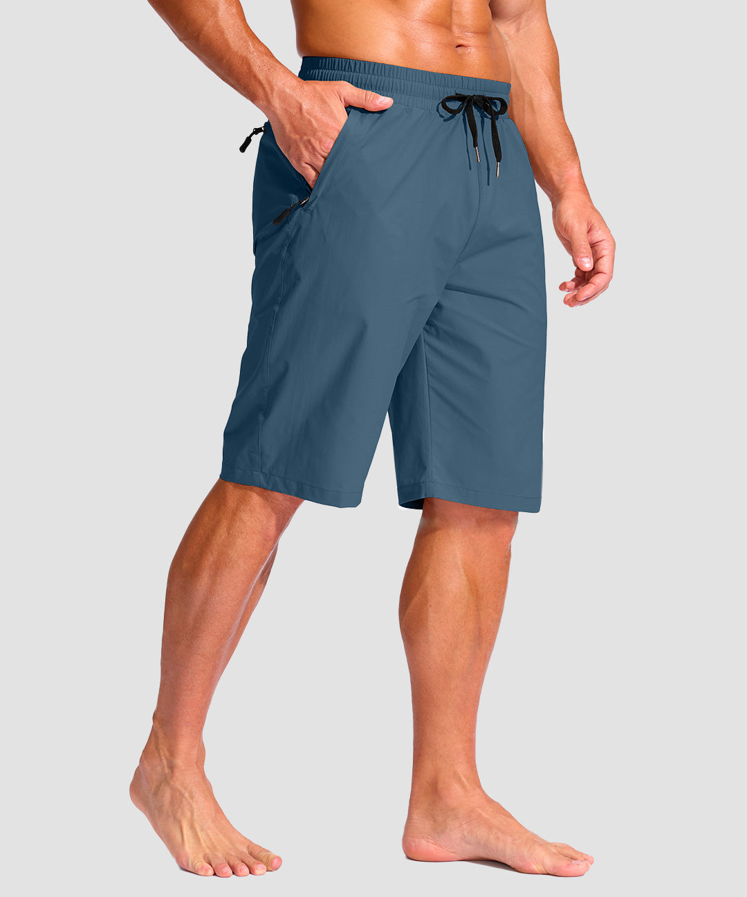 Drawstring With 3 Pockets Swim Short 11'' - Image 2