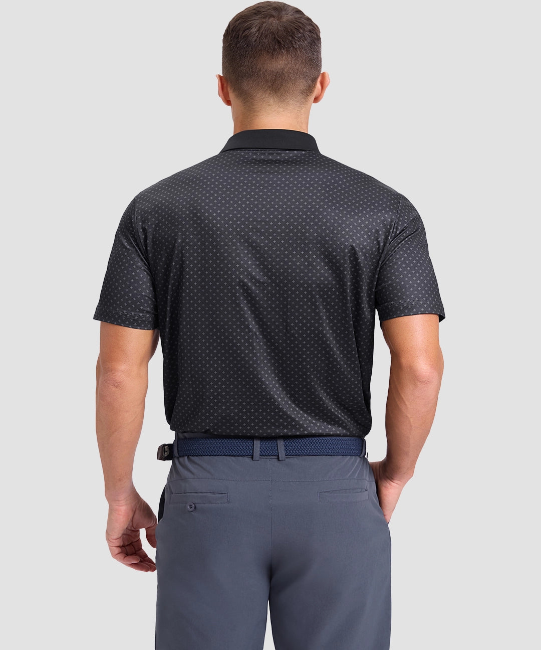 Sun Protection Printed Golf Polo - Image 30