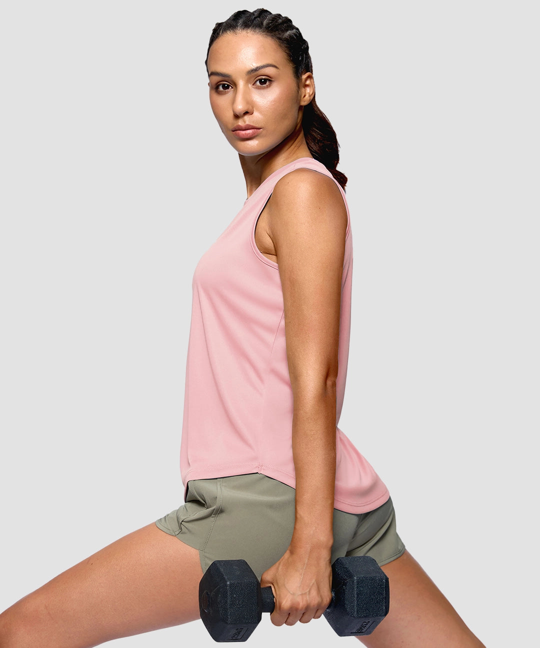 Reflective Back Curved Hem Tank - Image 23