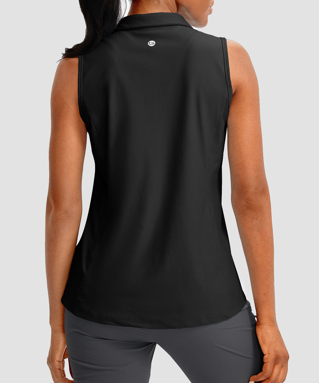 Polo Neck Slim Fit Tank Top - Image 23