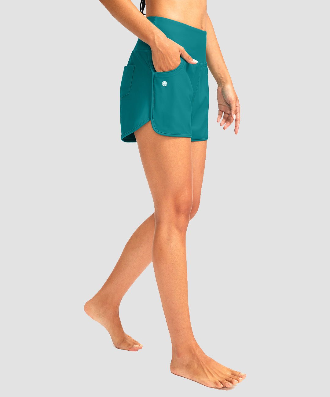 High Rise Slit With Pockets Short 3''/5'' - Image 2