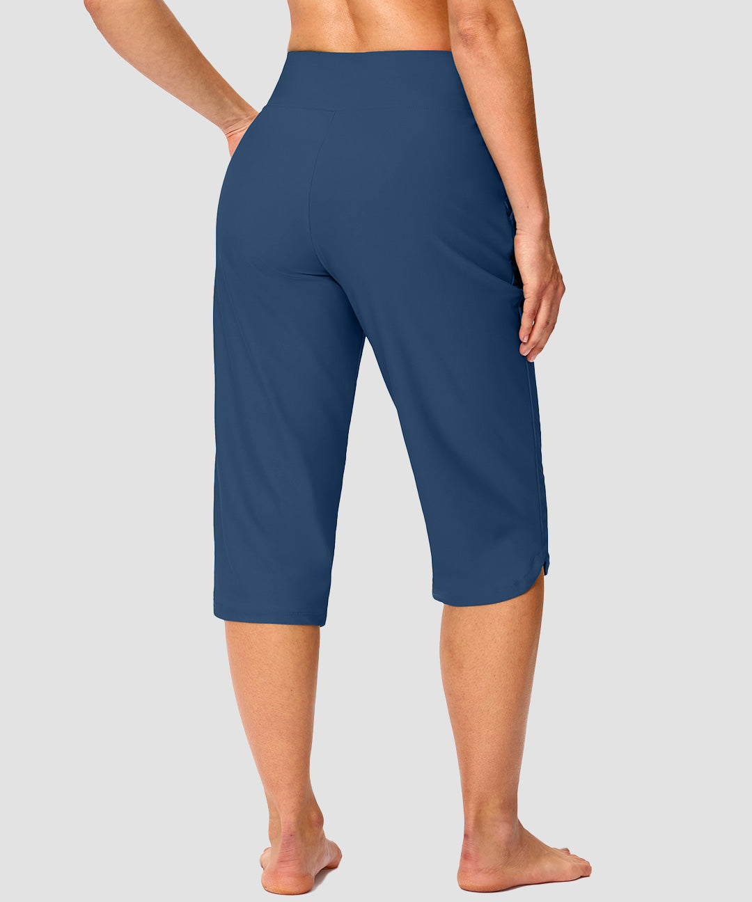 High Rise Slit Capri Pant - Image 14