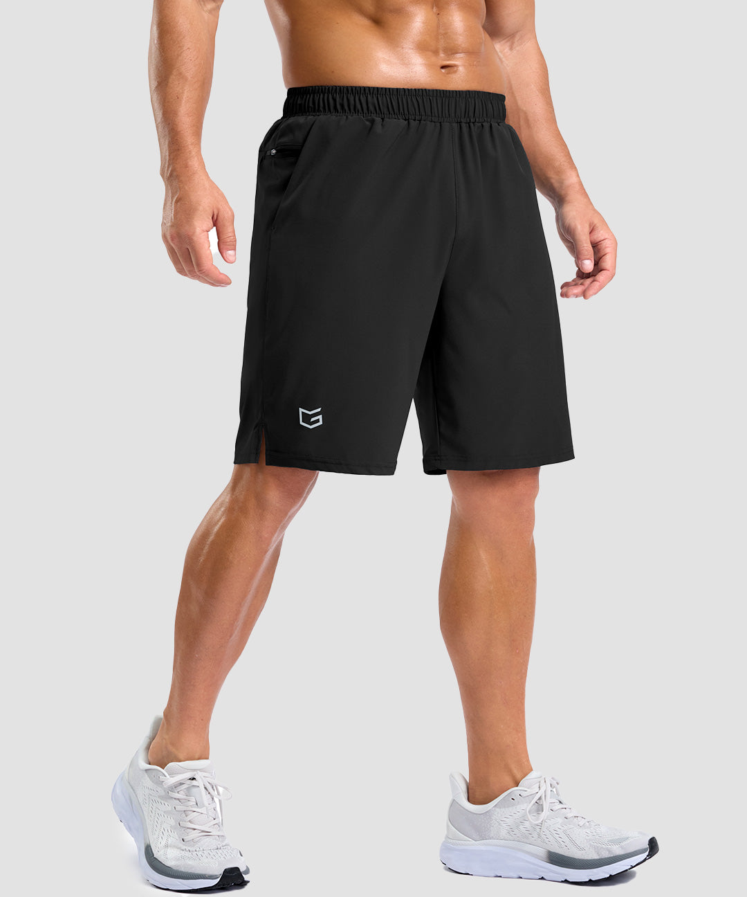 Elastic Waist Split Hem Short 5''/7''/9'' - Image 9