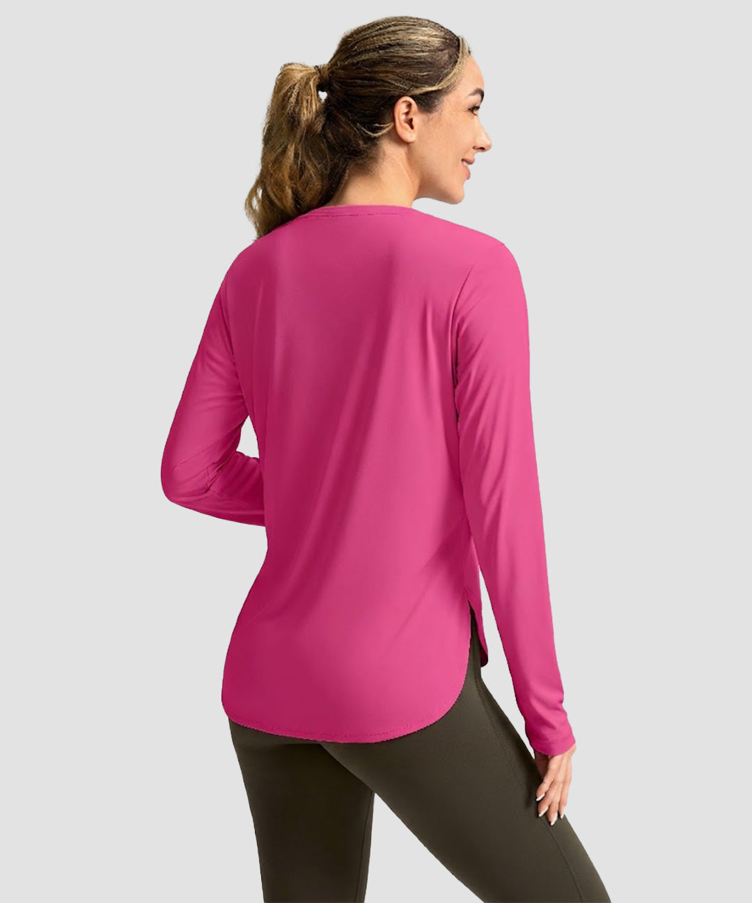 UV Protection Side Slit Long Sleeve - Image 16