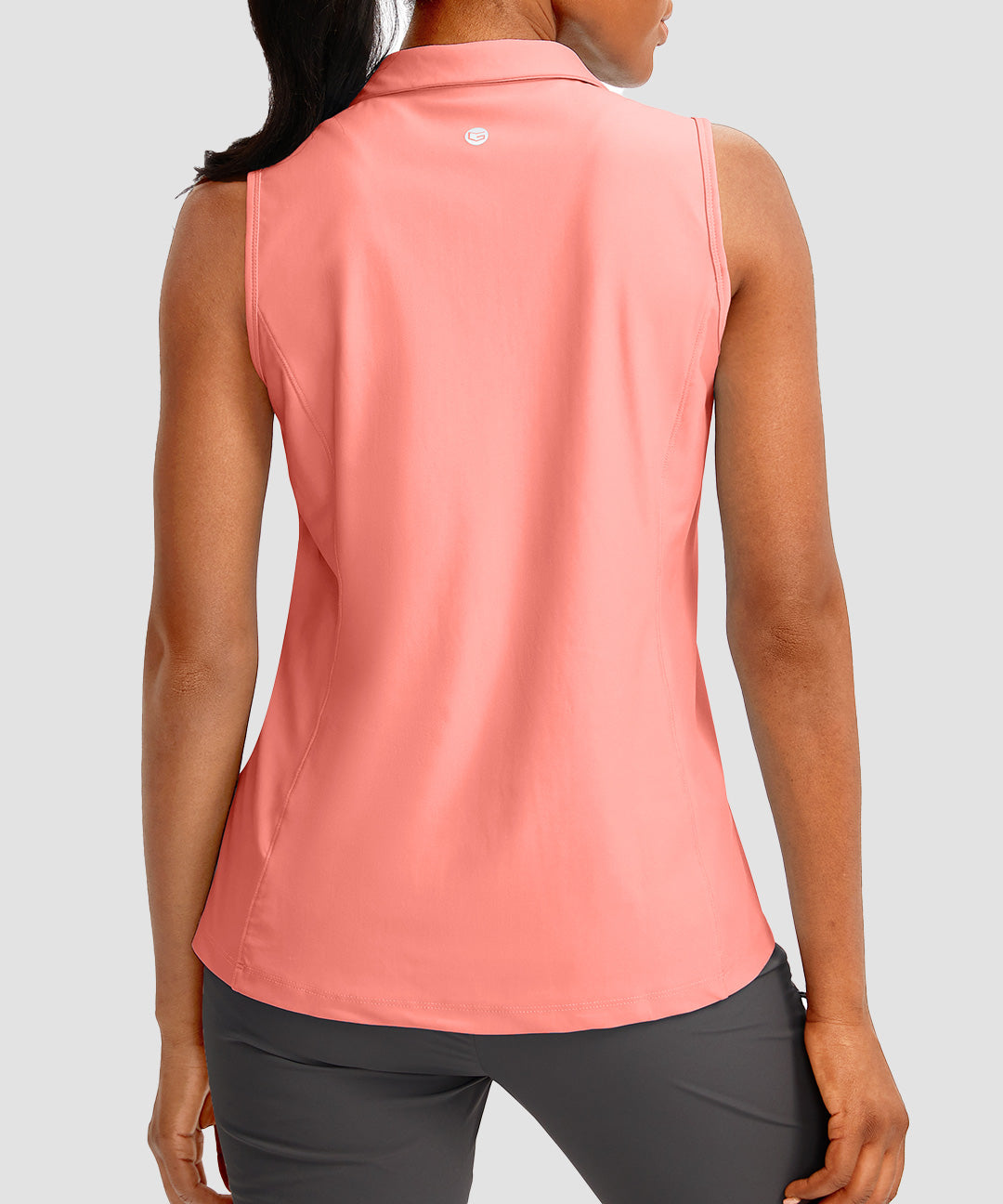 Polo Neck Slim Fit Tank Top - Image 30