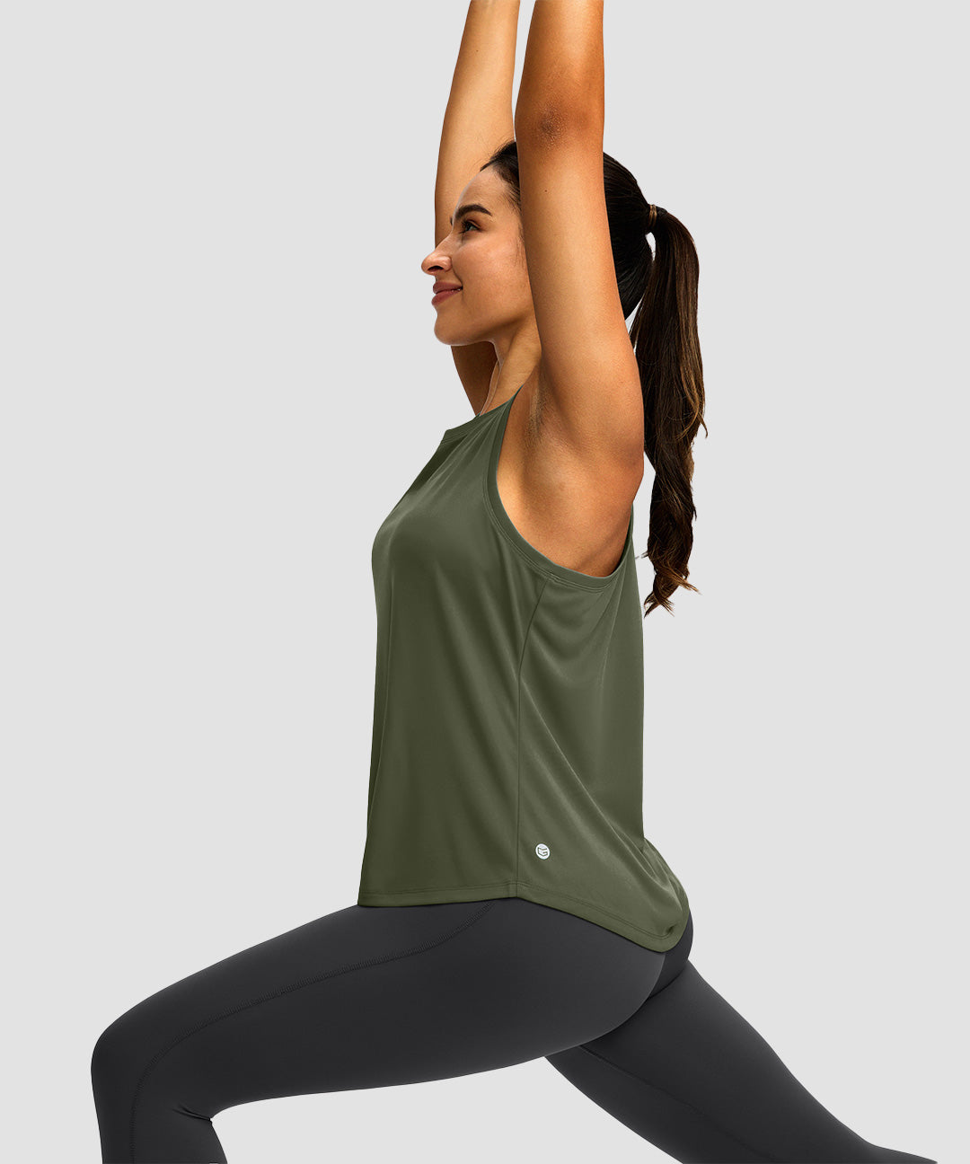 Loose Fit Racerback Tank Top - Image 12