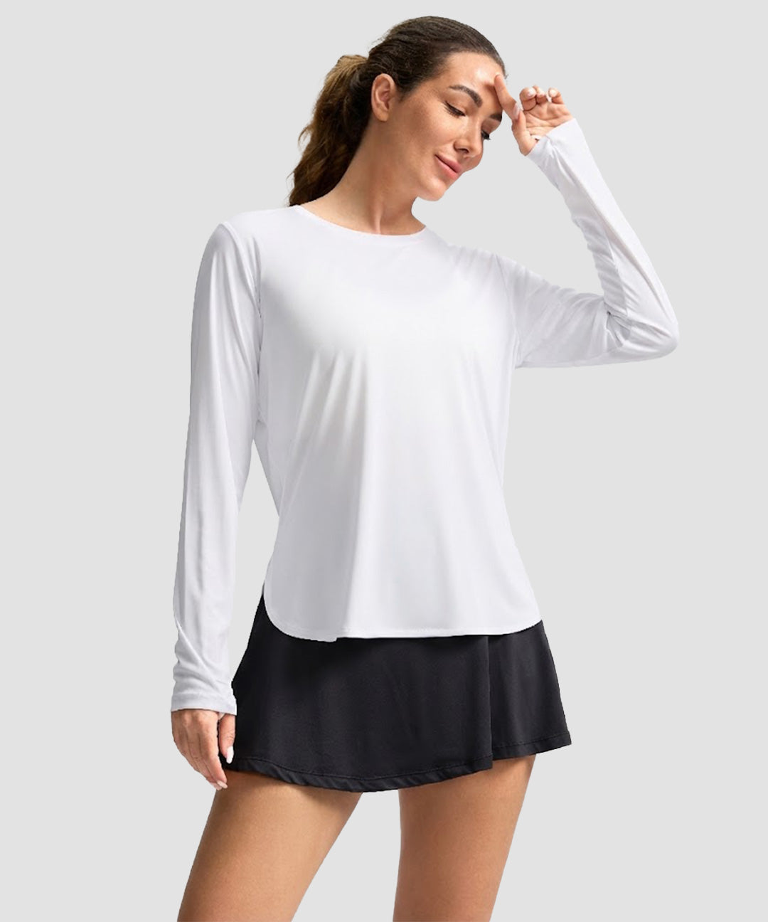 UV Protection Side Slit Long Sleeve - Image 2