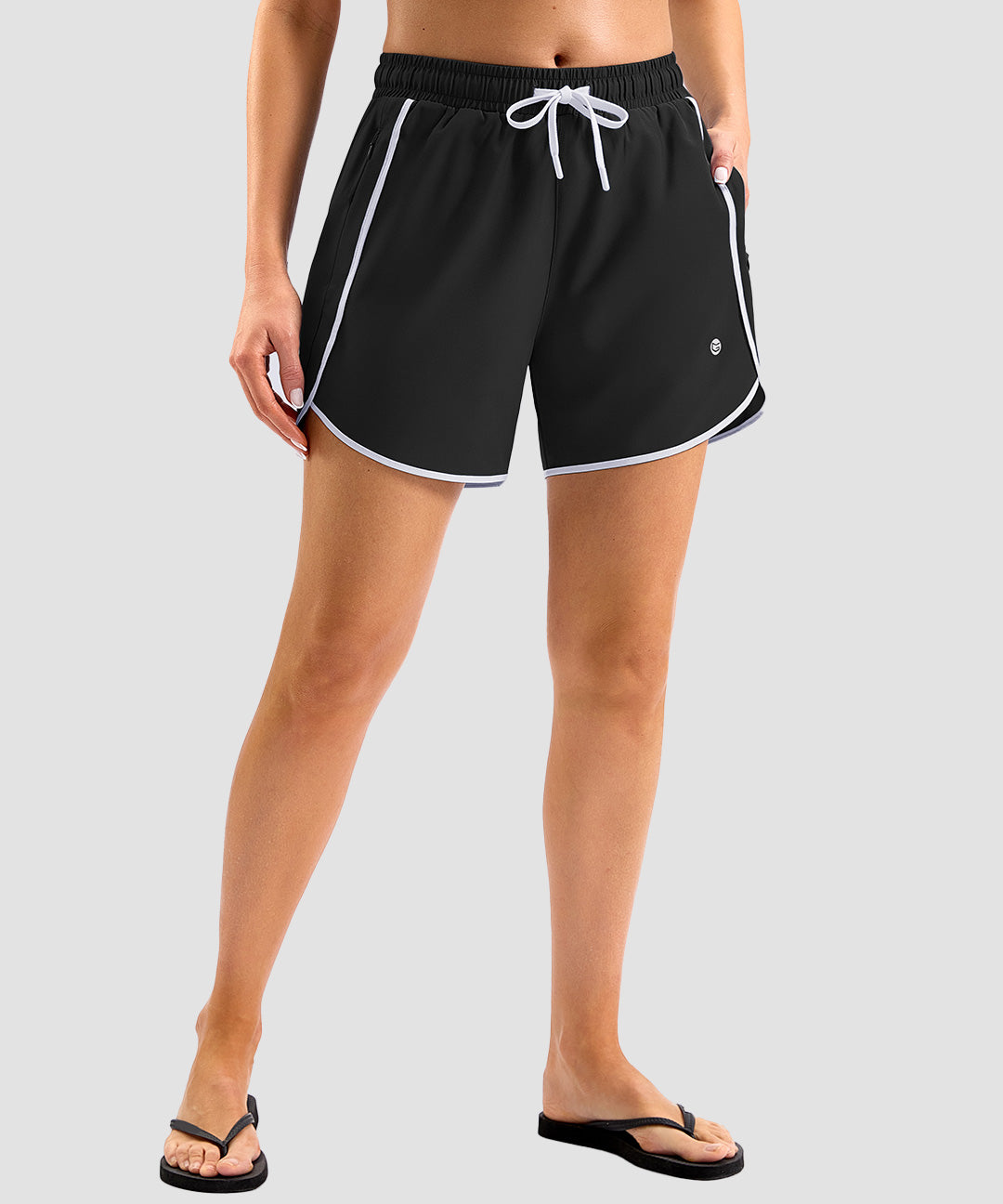 Contrast Slit Lined Short 5'' - Image 2