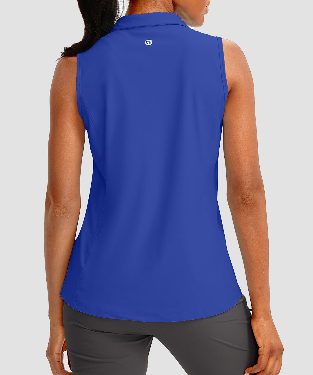 Polo Neck Slim Fit Tank Top - Image 11