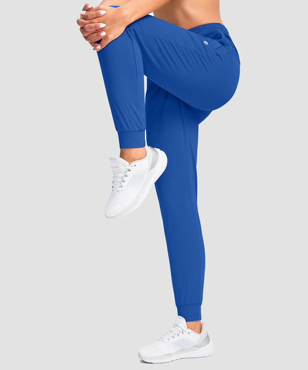 Elastic Waist Zip Pockets Jogger - Image 13