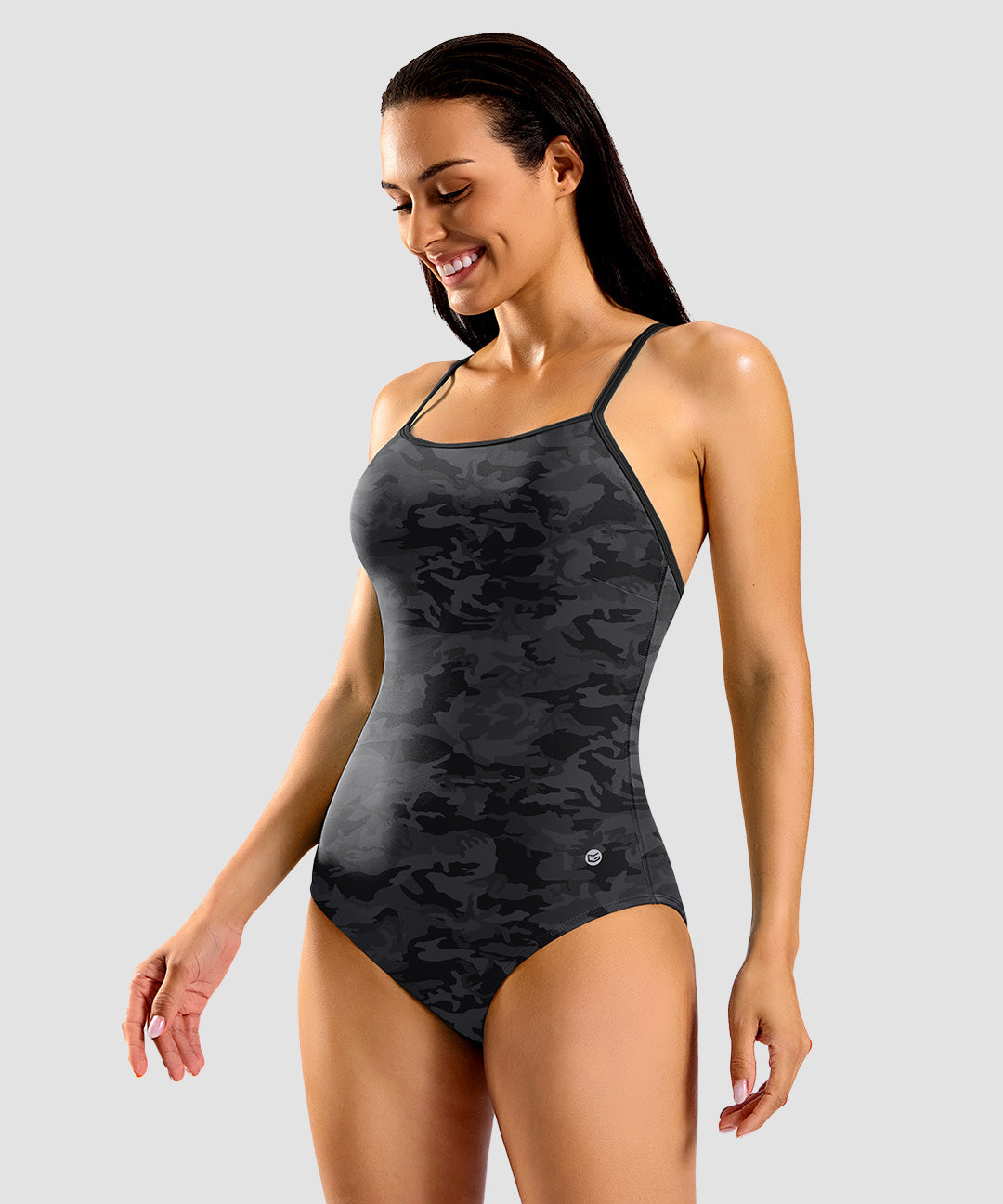 Cowl Back One Piece Swimsuit - Image 27