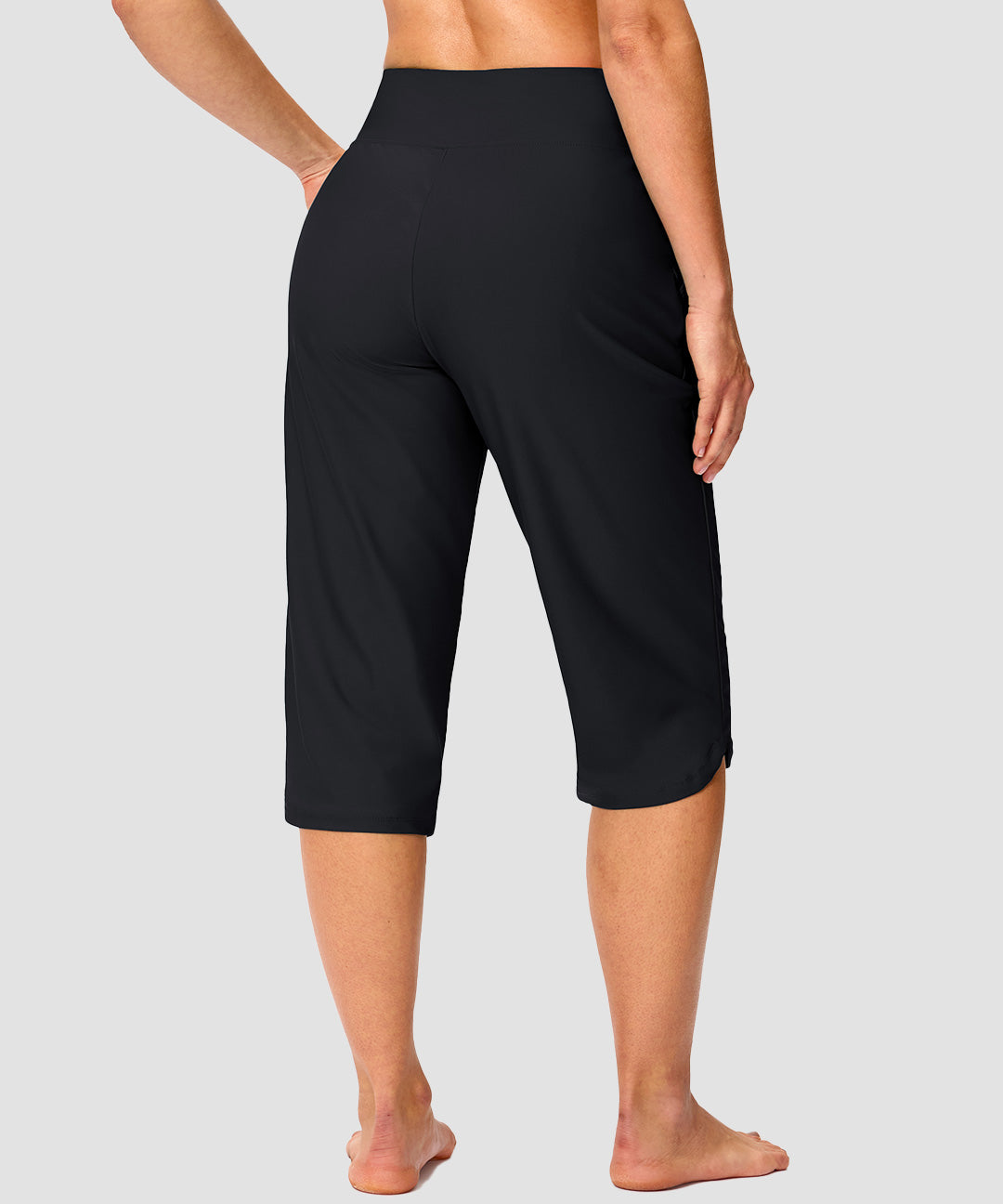 High Rise Slit Capri Pant - Image 5