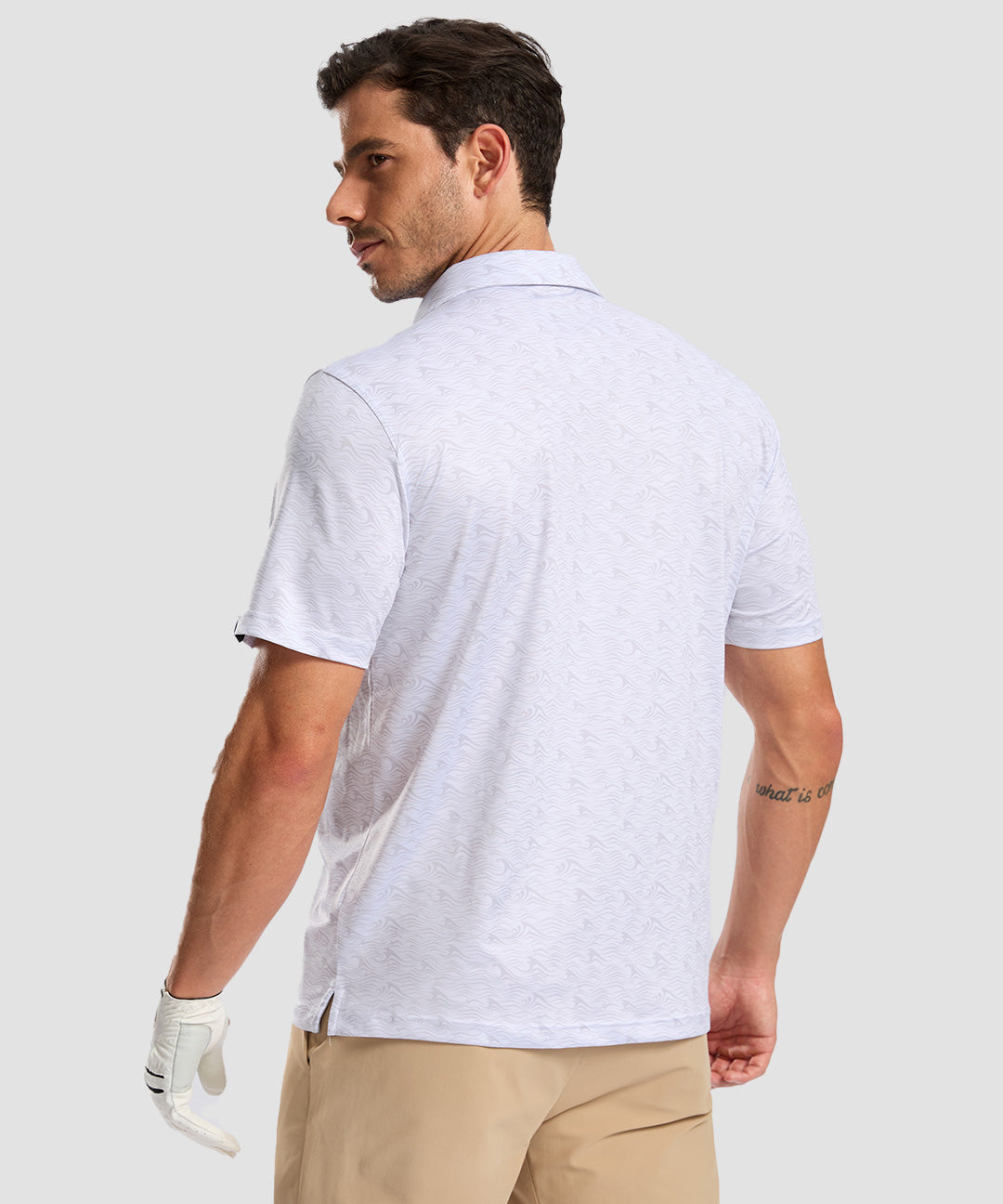 Dry Fit Printed Golf Polo - Image 12