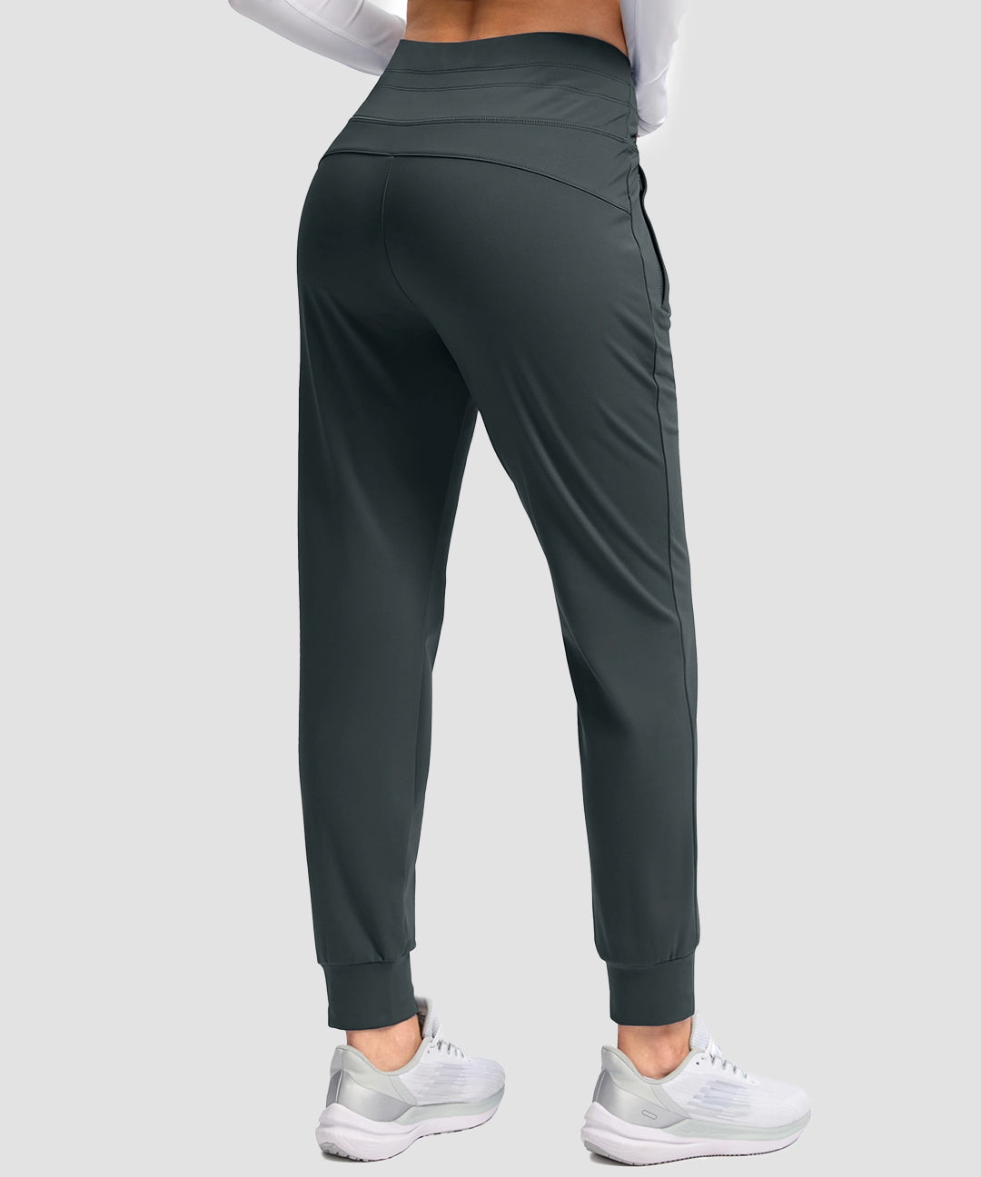 High Rise Fleece-Lined Jogger - Image 14