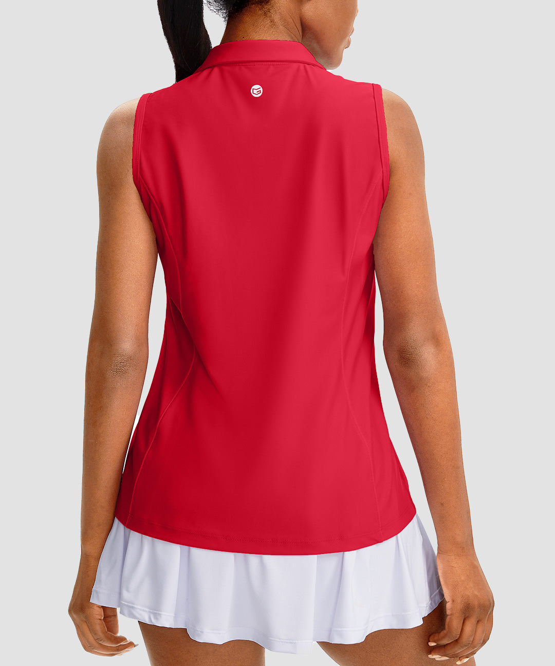 Polo Neck Slim Fit Tank Top - Image 3