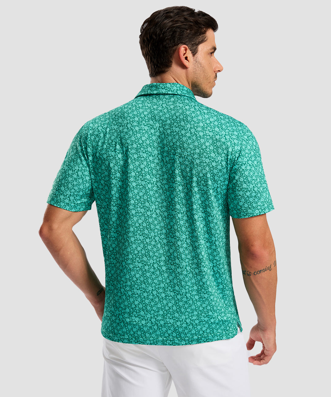 Dry Fit Printed Golf Polo - Image 27