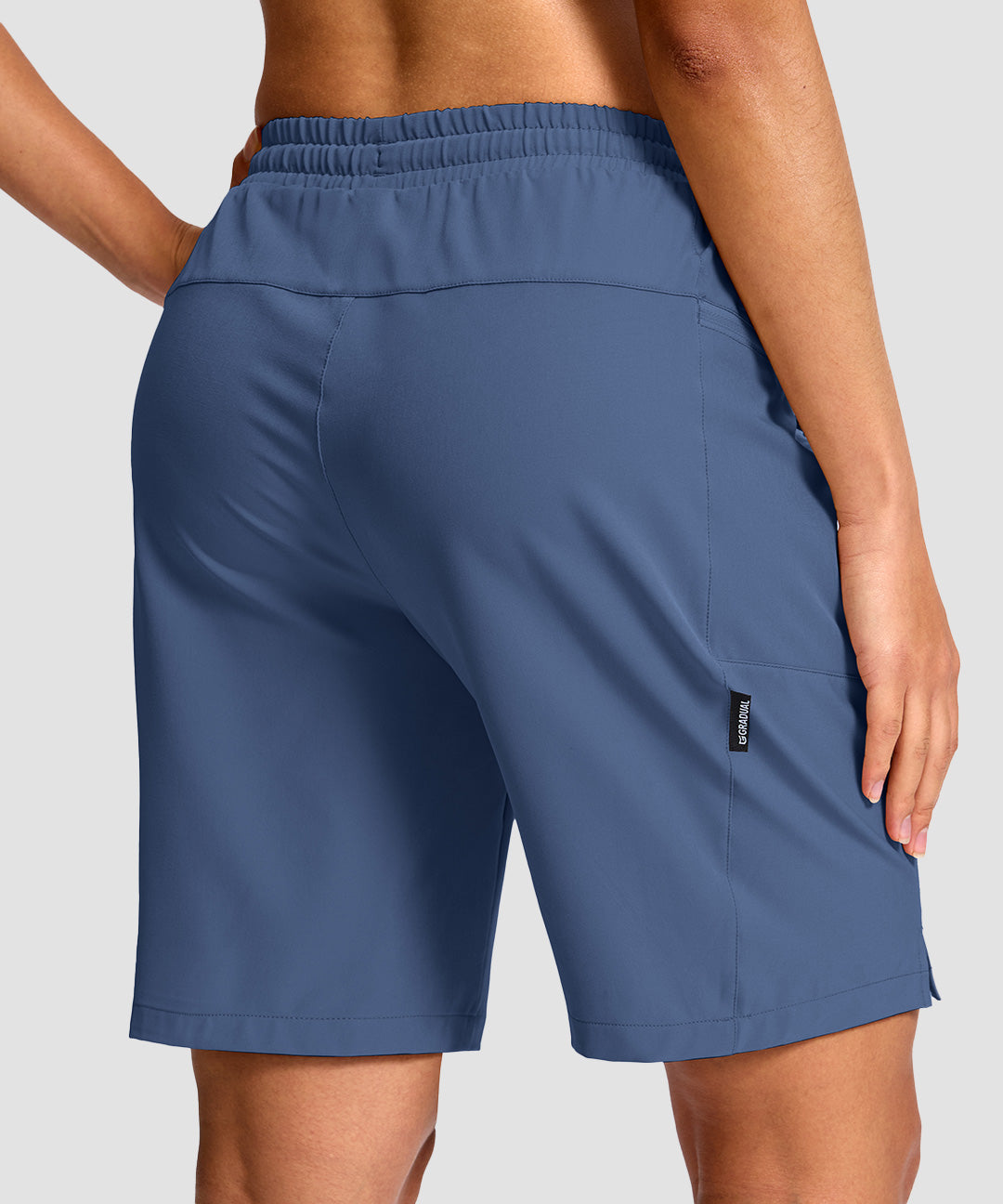 Drawstring Zipper Pokets Bermuda Short 9'' - Image 6
