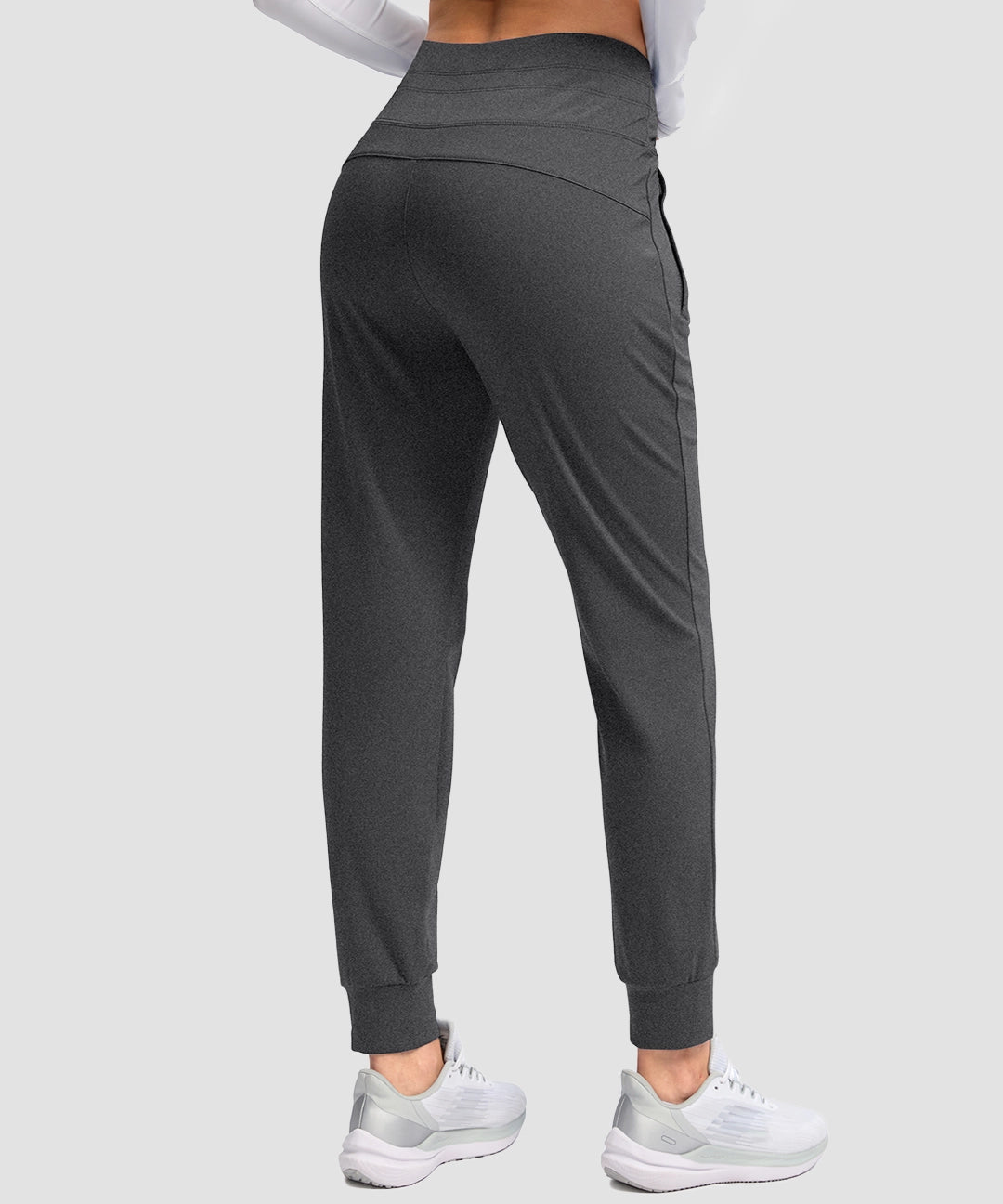 High Rise Fleece-Lined Jogger - Image 2