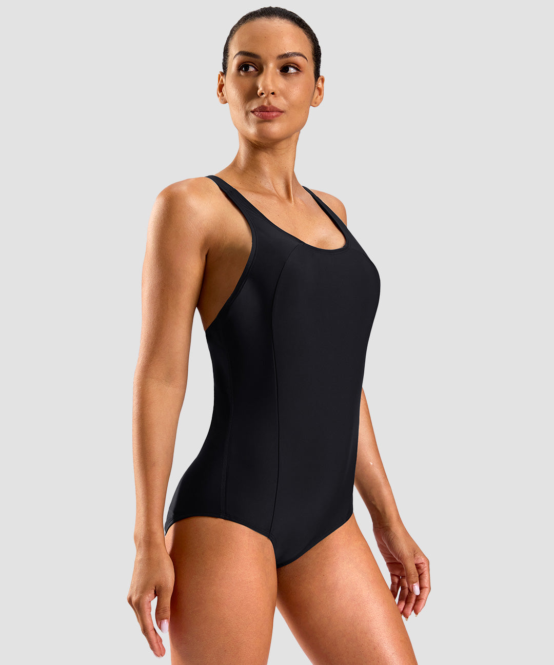 Racerback Padded One-piece Swimsuit - Image 3