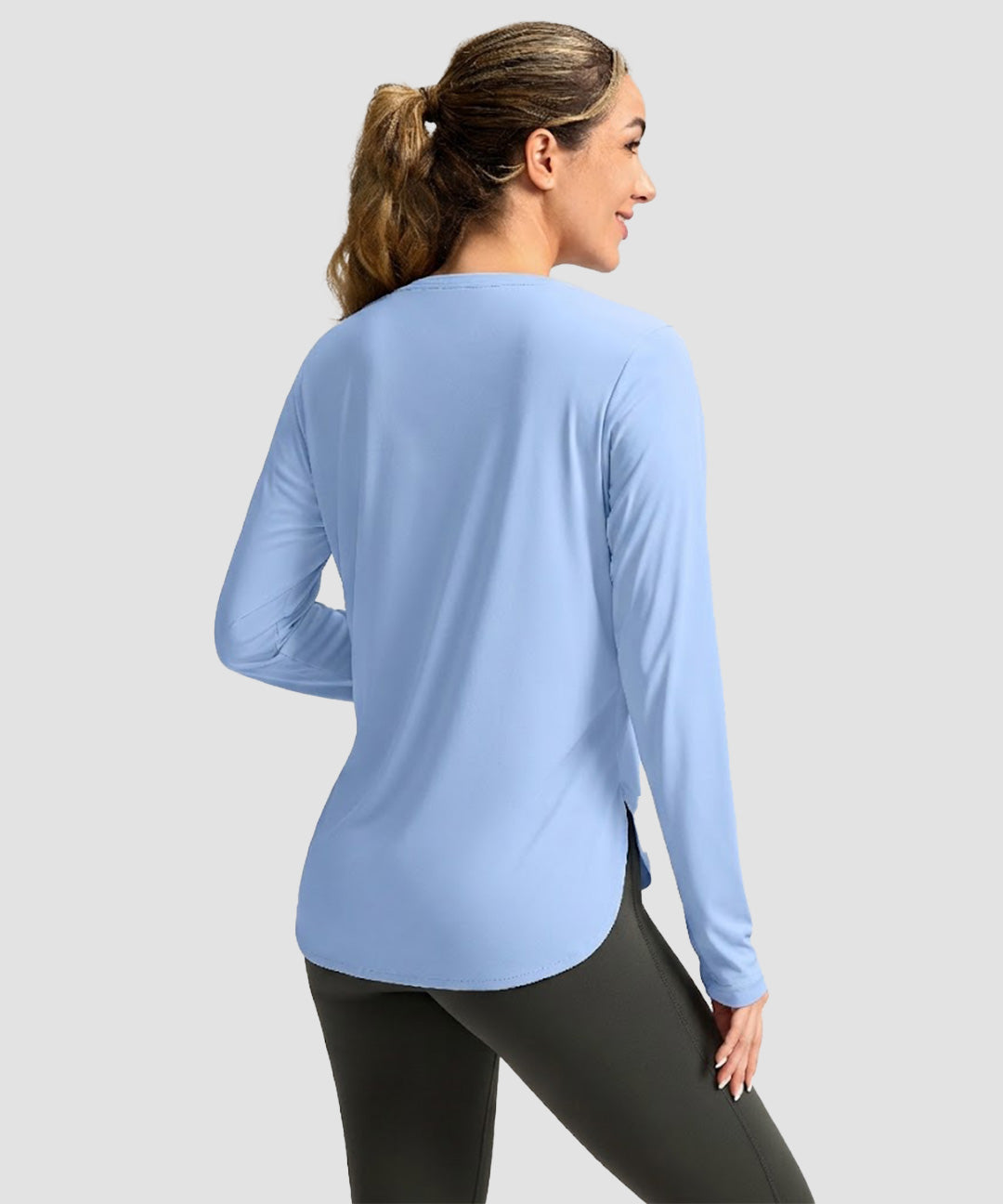 UV Protection Side Slit Long Sleeve - Image 20