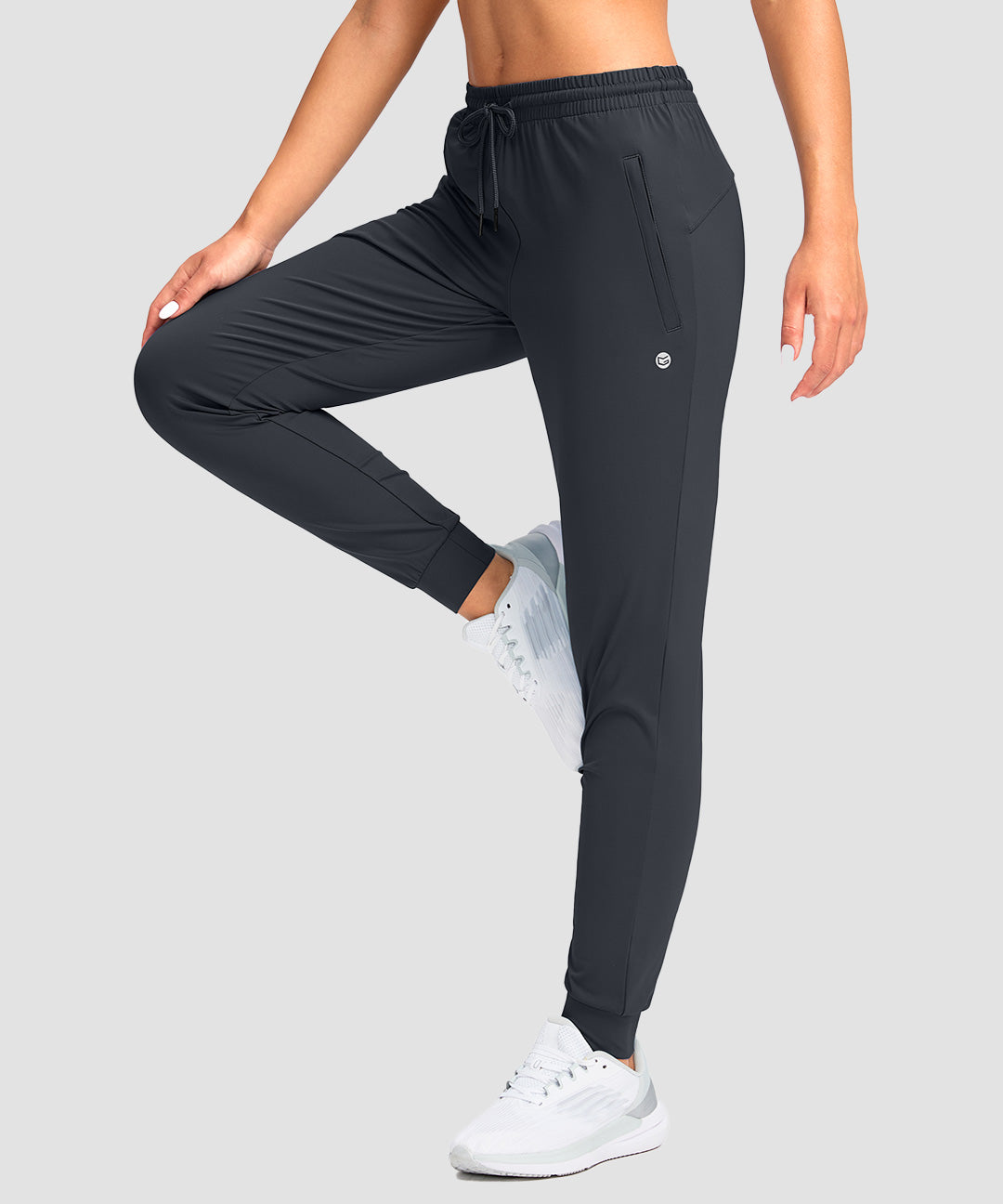 Elastic Waist Zip Pockets Jogger - Image 25