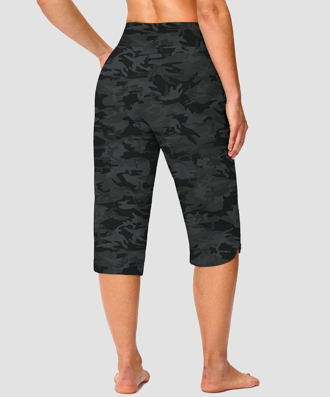High Rise Slit Capri Pant - Image 20