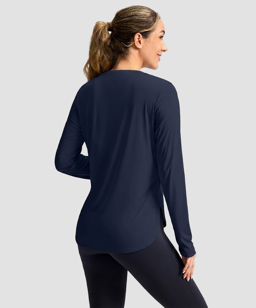 UV Protection Side Slit Long Sleeve - Image 28