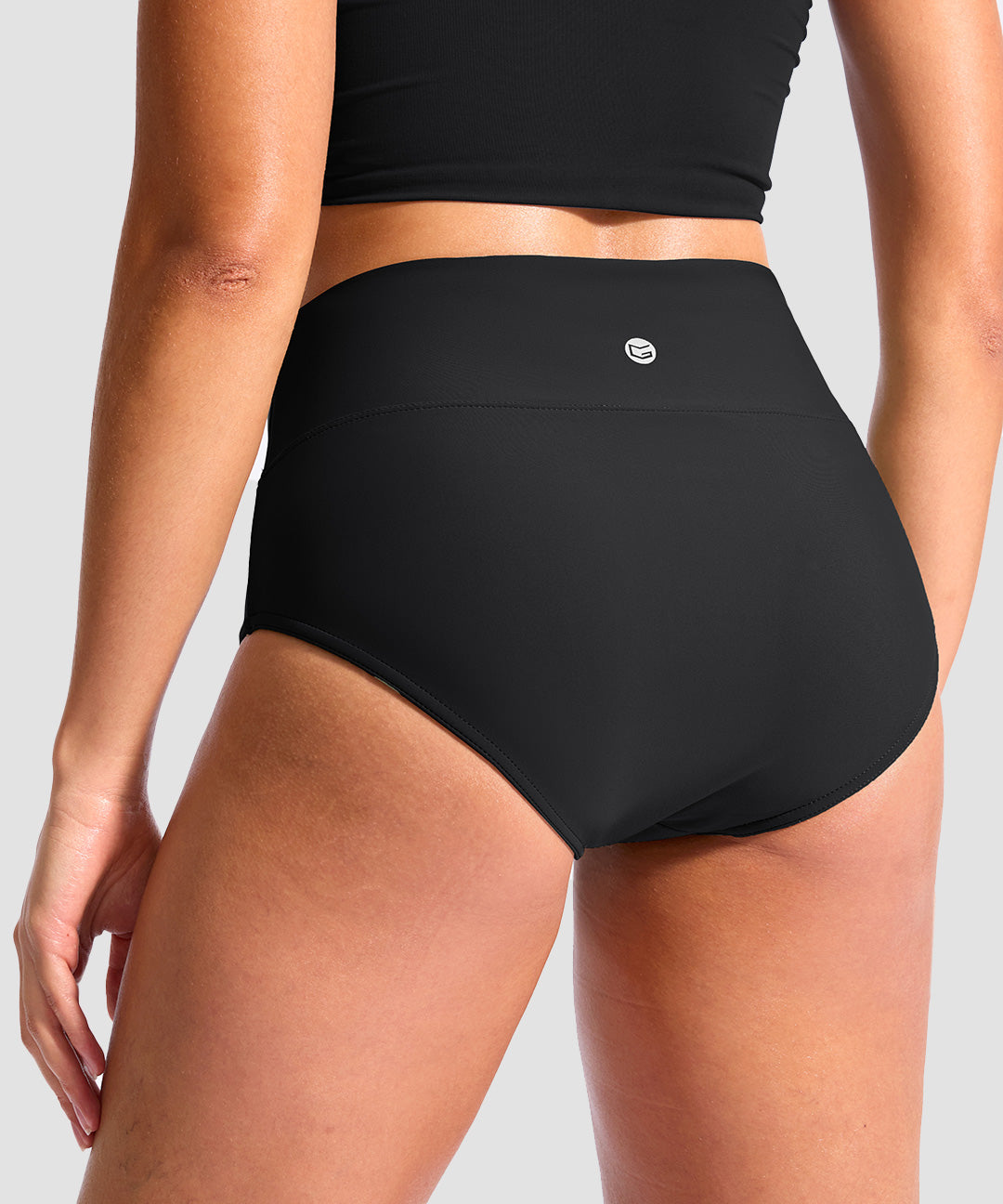 High Waist Bikini Bottoms - Image 13