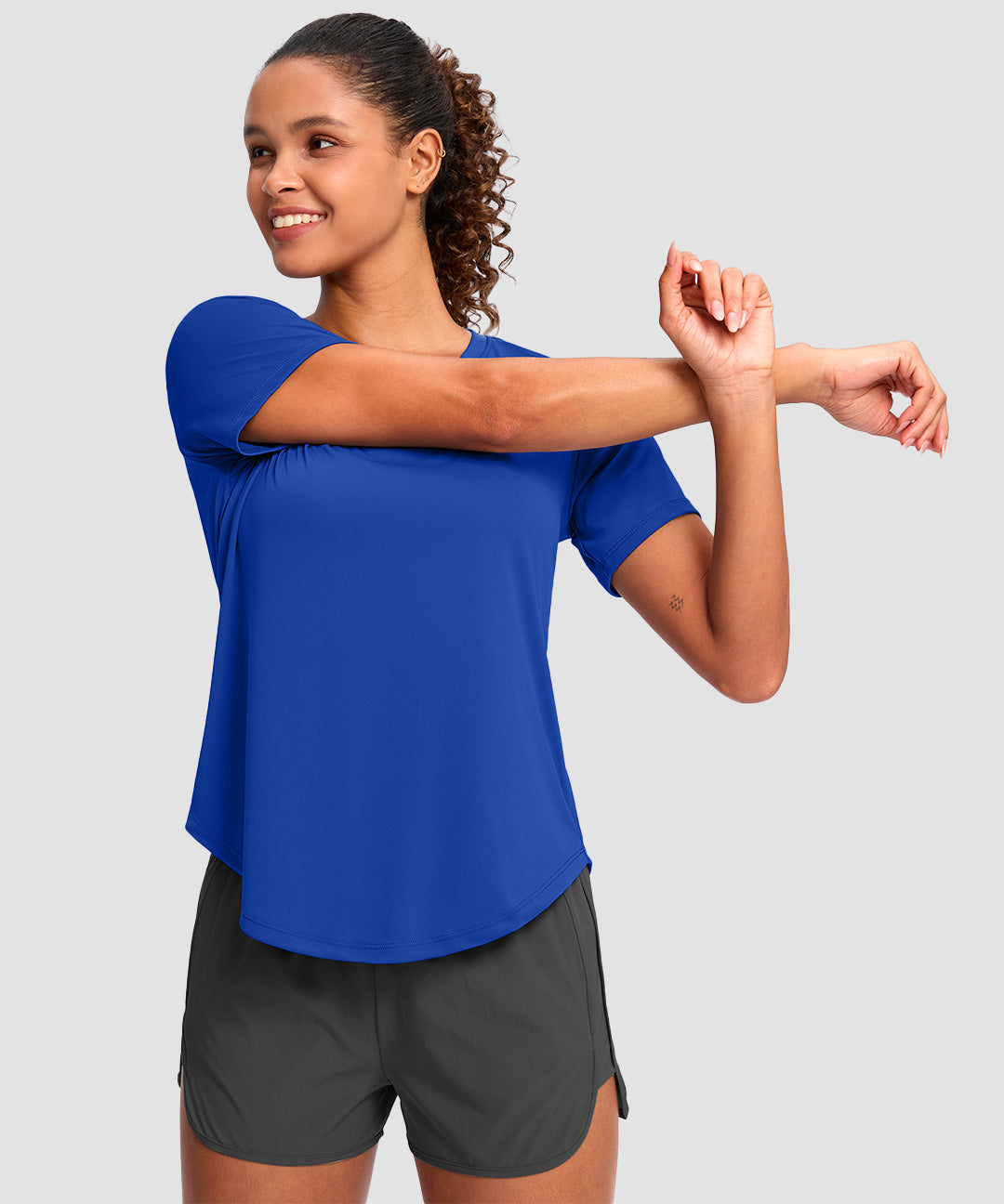 UV Protection V Neck Short Sleeve - Image 21